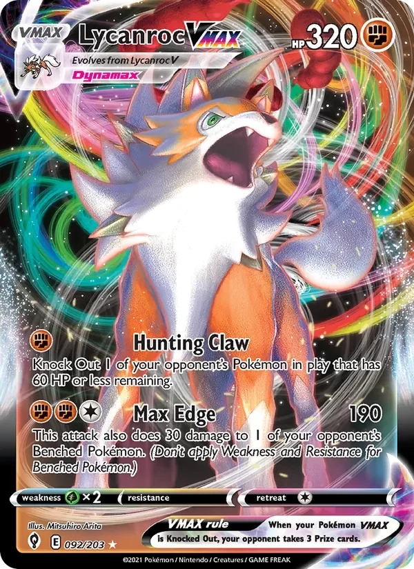 Lycanroc VMAX - Full Art
