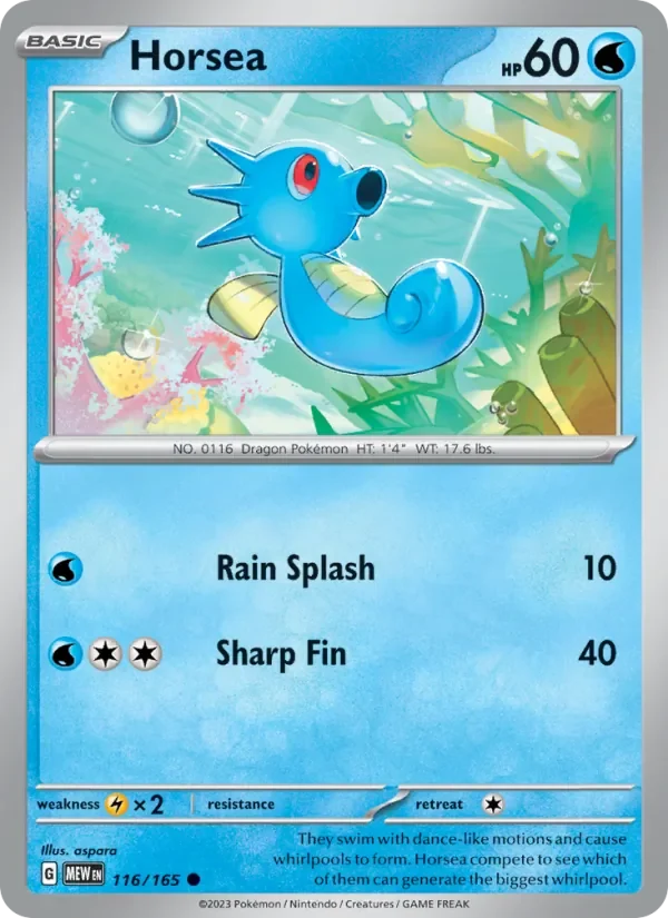 Horsea - Non-holo
