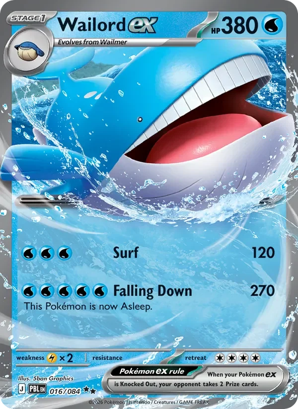 Wailord ex - Holo