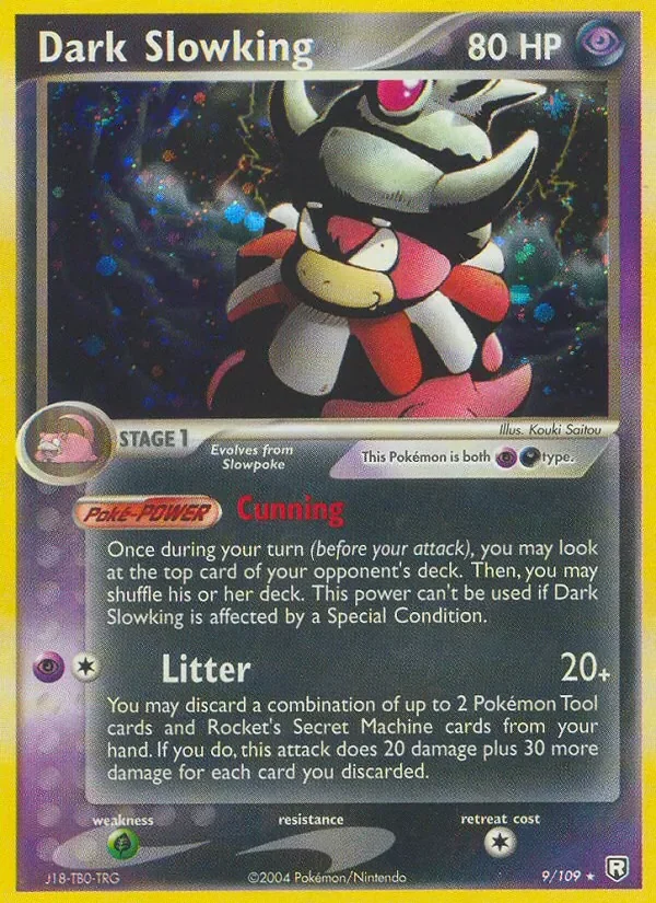 Dark Slowking - Holo