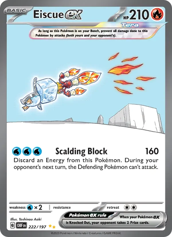 Eiscue ex - Full Art