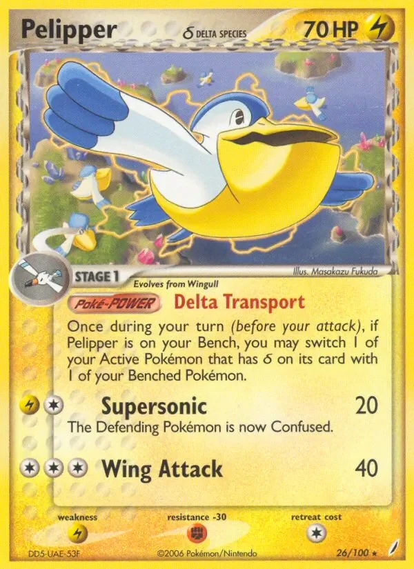 Pelipper δ - Non-holo