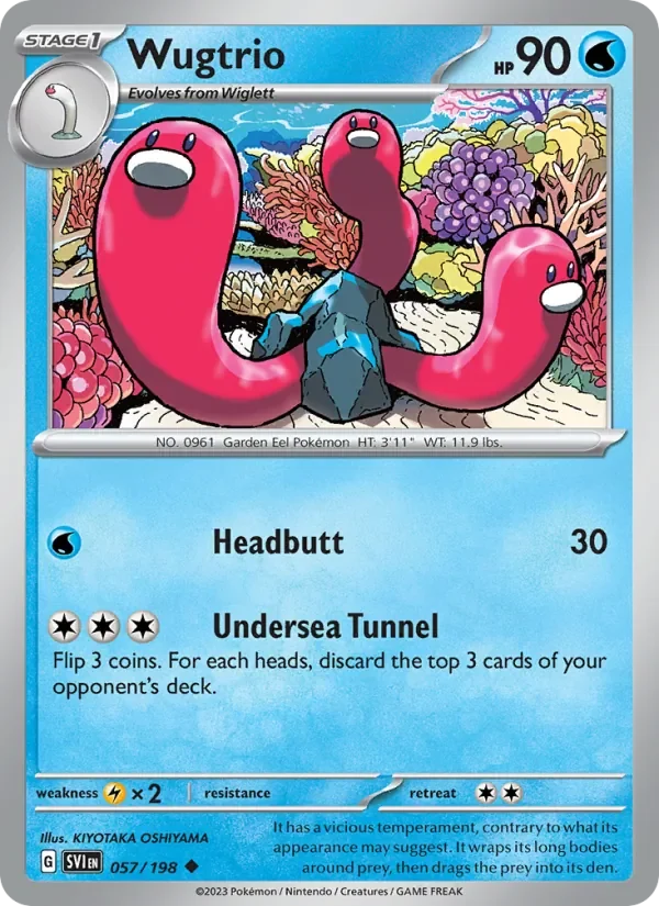 Wugtrio - Non-holo
