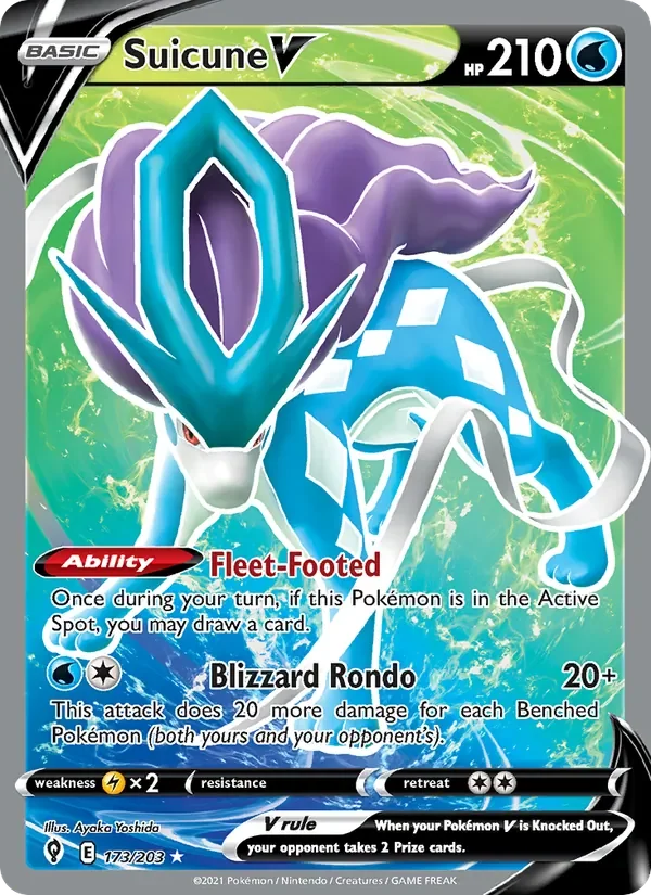Suicune V - Holo