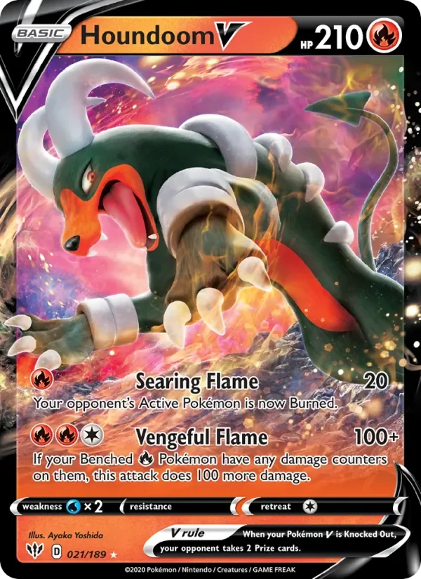 Houndoom V - Holo