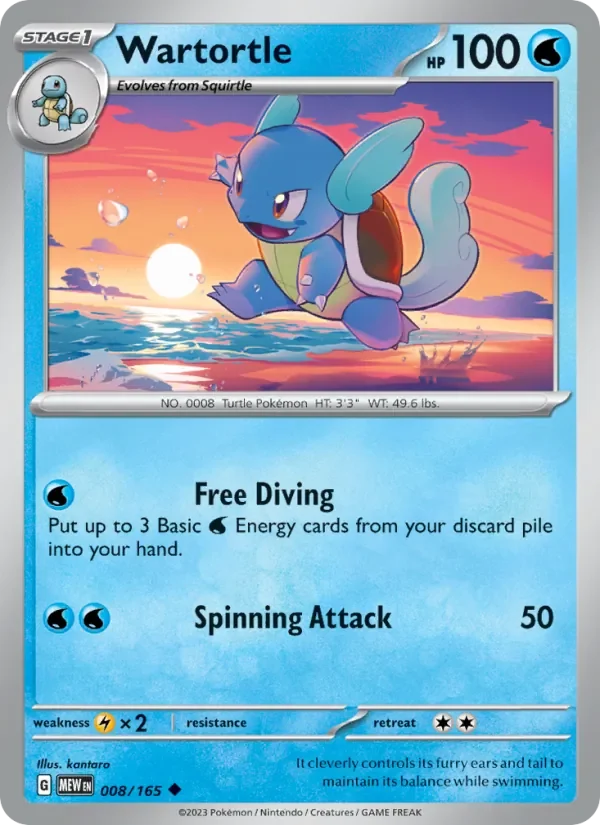 Wartortle - Non-holo