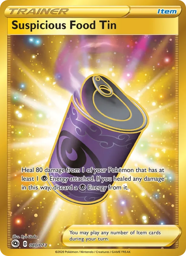 Suspicious Food Tin - Holo