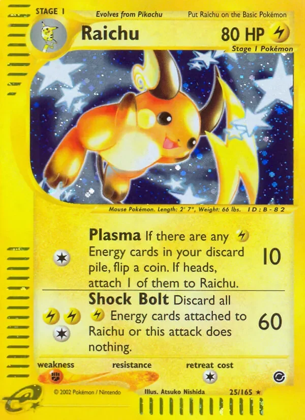 Raichu - Holo