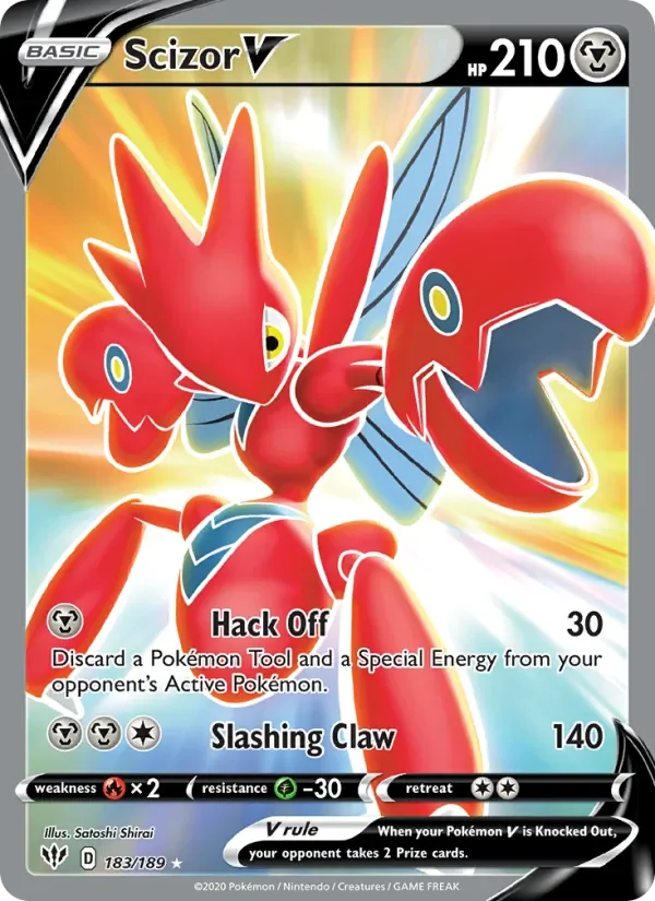 Scizor V - Holo