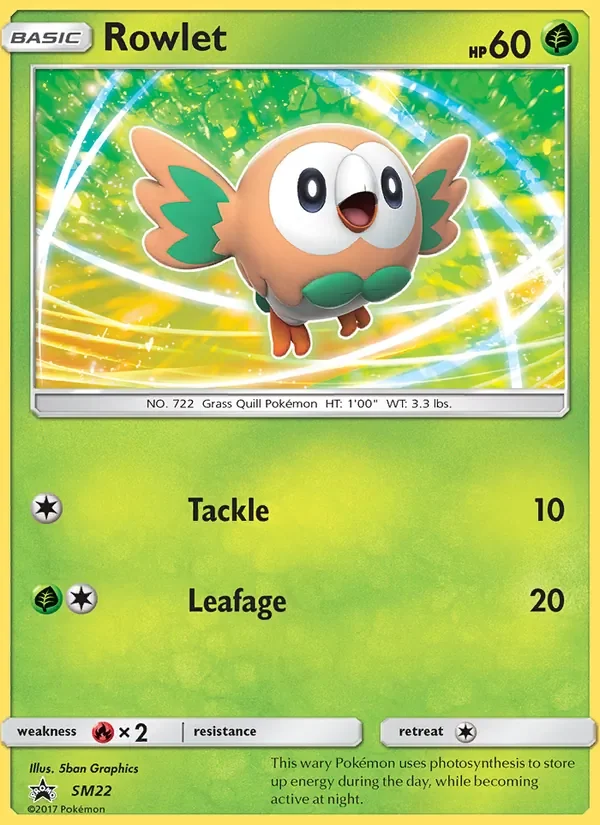 Rowlet - Non-holo
