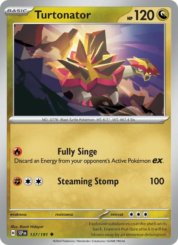 Turtonator - Non-holo