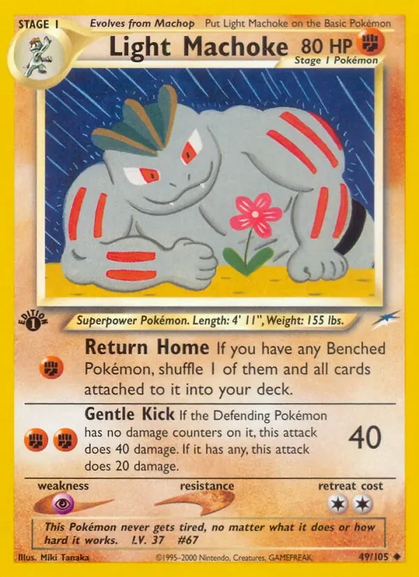 Light Machoke - Non-holo