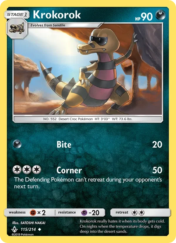 Krokorok - Non-holo