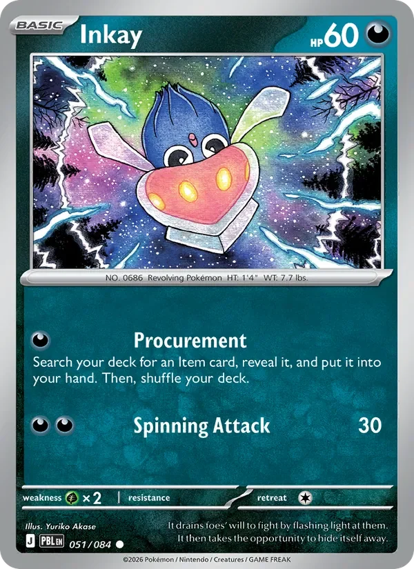 Inkay - Non-holo