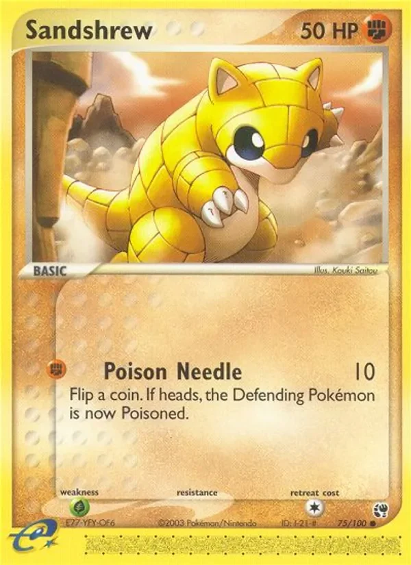 Sandshrew - Non-holo