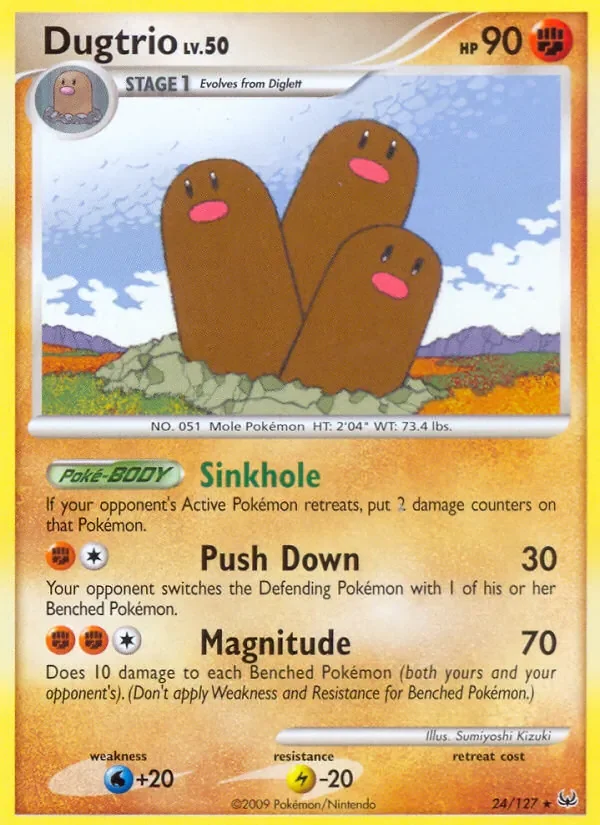 Dugtrio - Non-holo