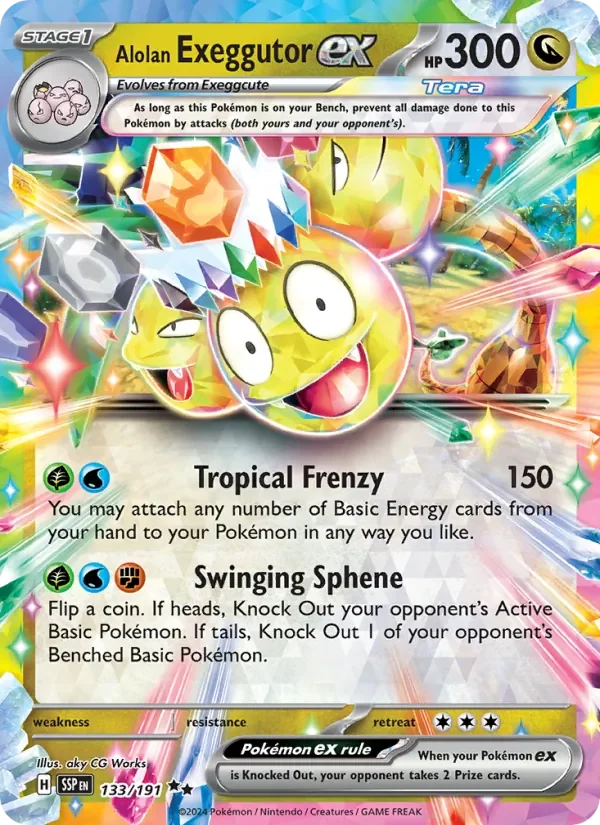 Alolan Exeggutor ex - Holo