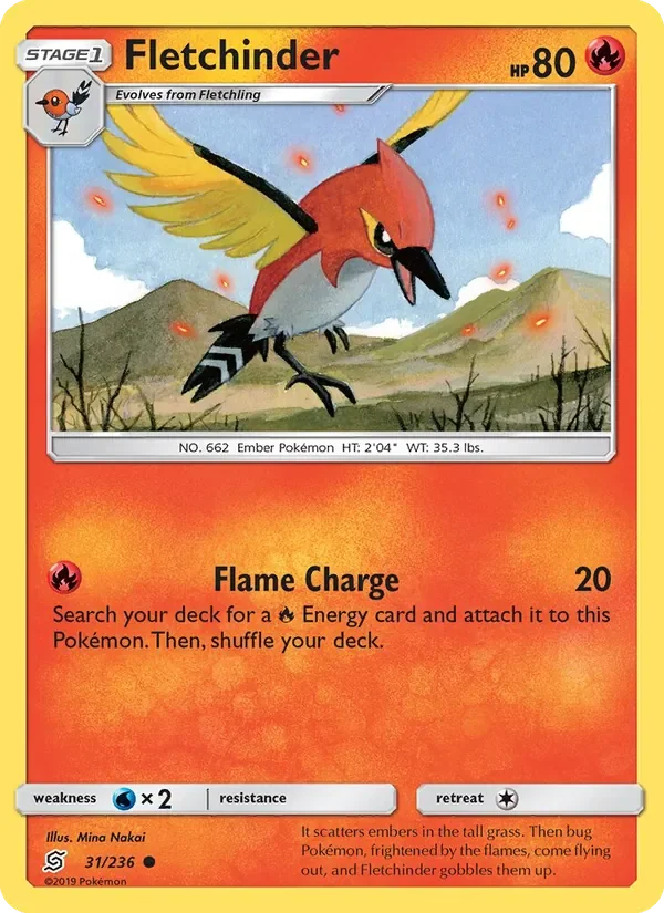 Fletchinder - Non-holo