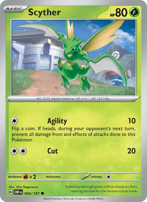 Scyther - Non-holo
