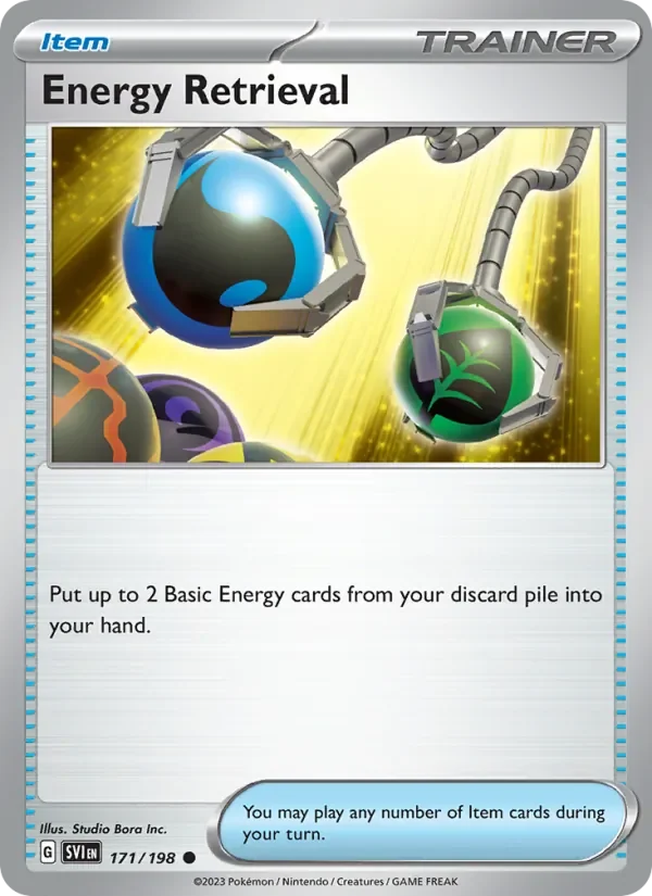 Energy Retrieval - Non-holo