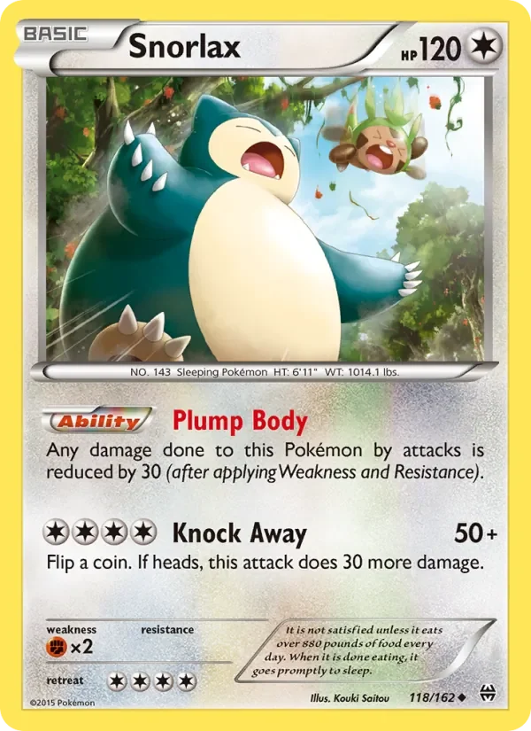 Snorlax - Non-holo
