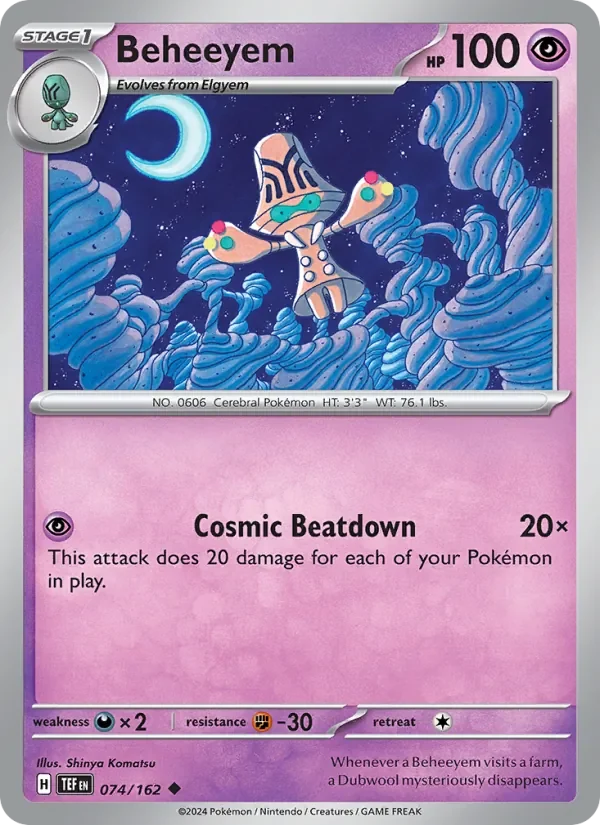 Beheeyem - Non-holo