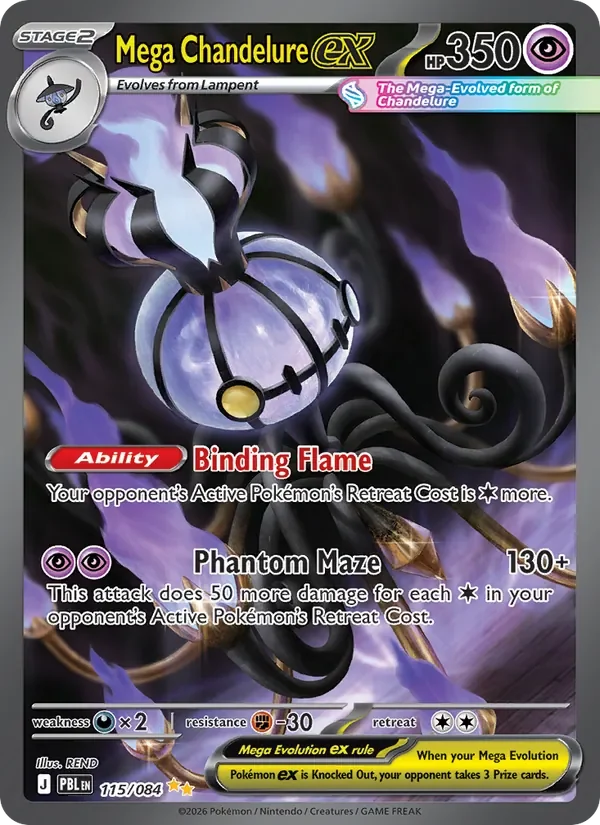 Mega Chandelure ex - Full Art