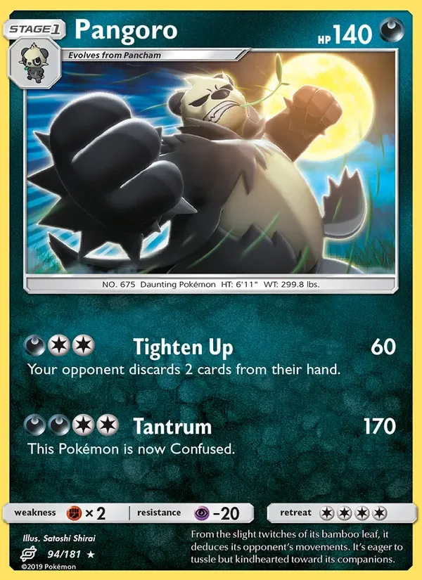 Pangoro - Non-holo