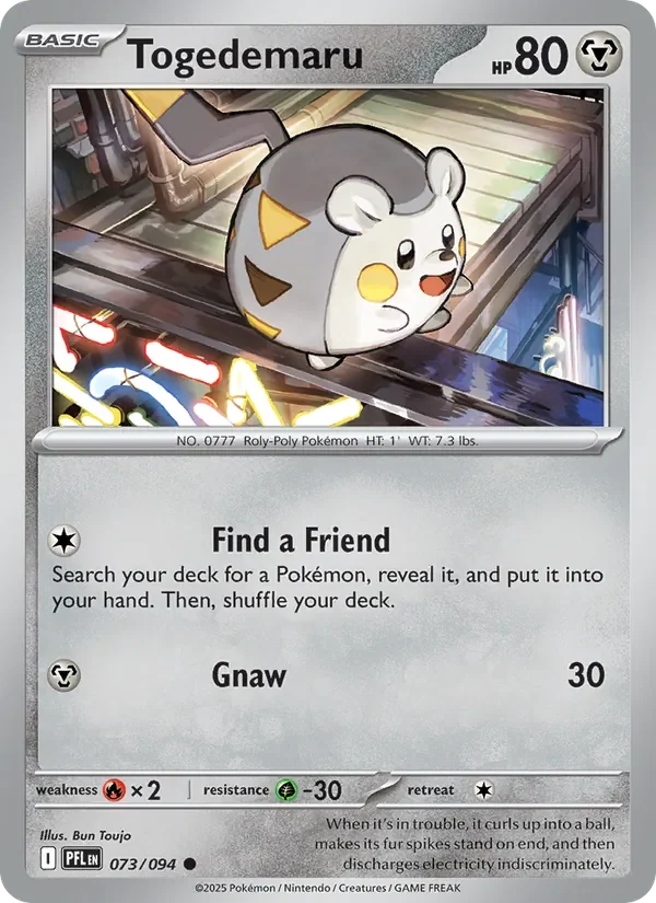 Togedemaru - Non-holo