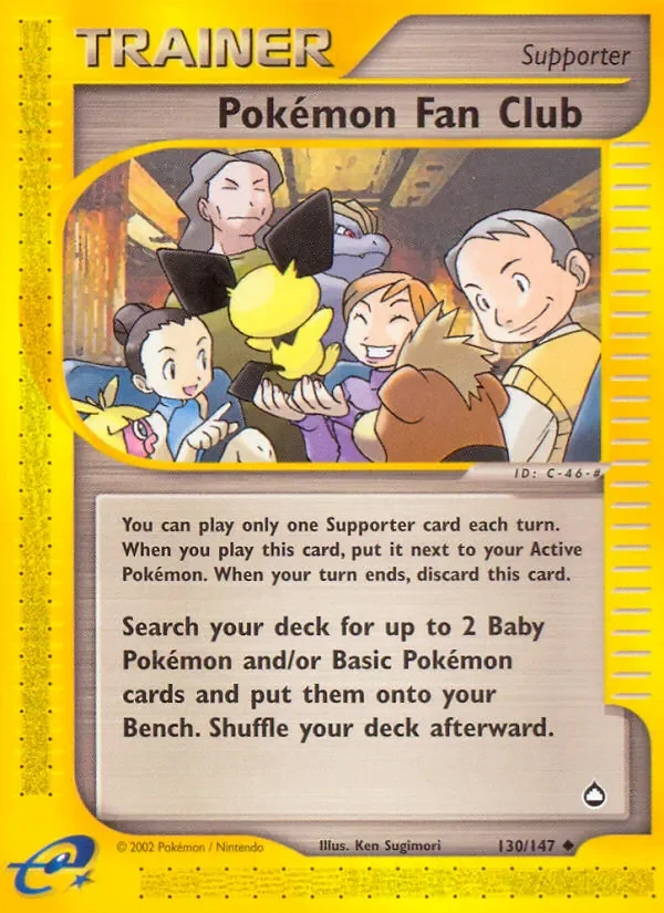 Pokémon Fan Club - Non-holo