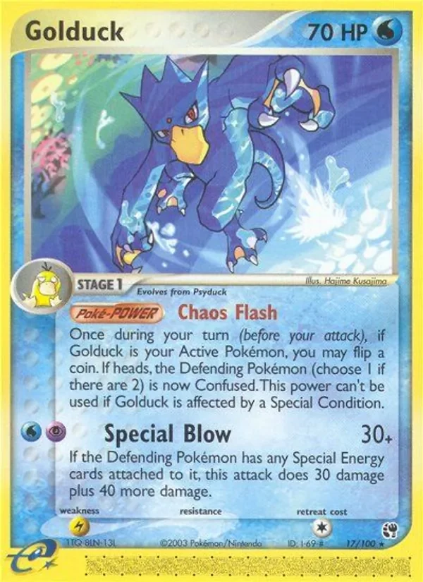 Golduck - Non-holo