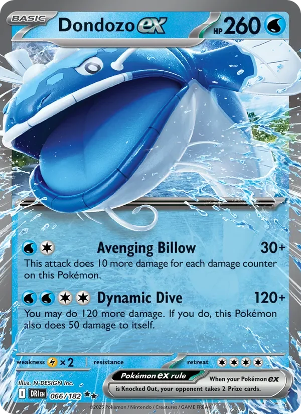 Dondozo ex - Holo