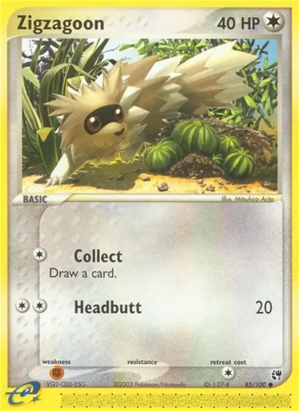 Zigzagoon - Non-holo