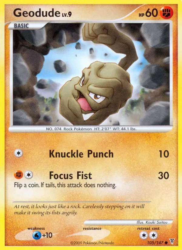 Geodude - Non-holo