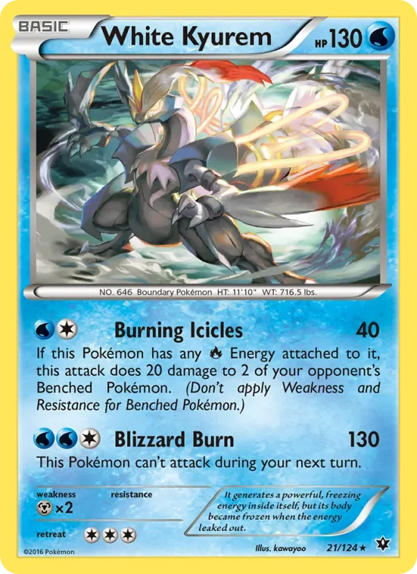 White Kyurem - Non-holo