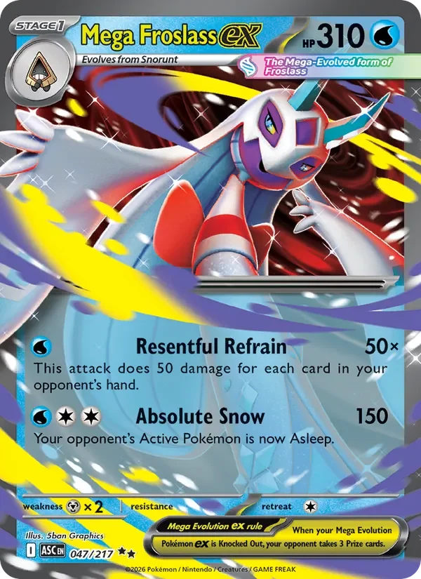 Mega Froslass ex - Holo