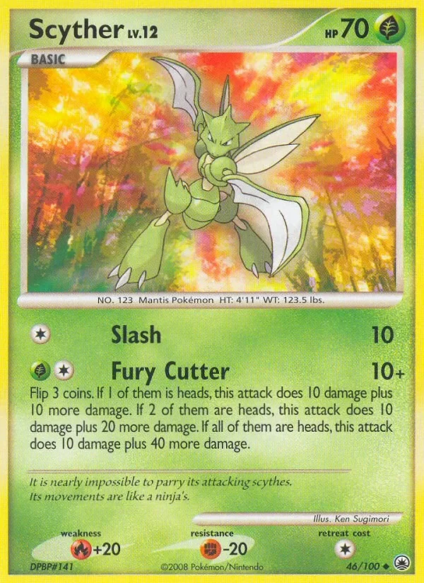 Scyther - Non-holo