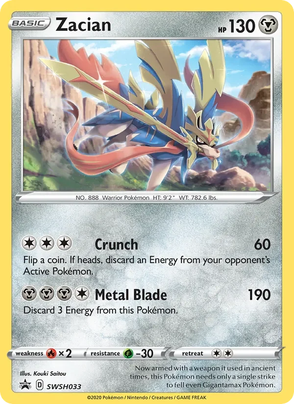 Zacian - Holo - Cosmos