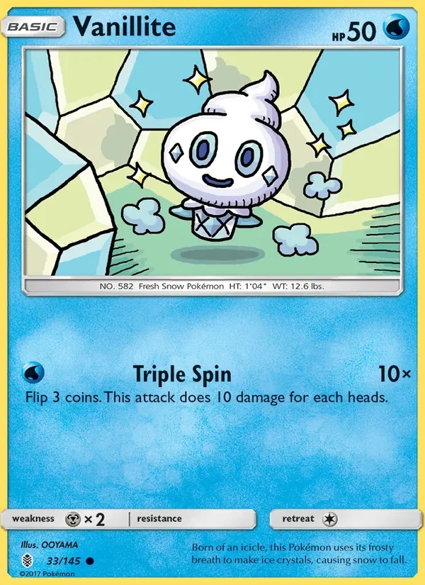 Vanillite - Non-holo