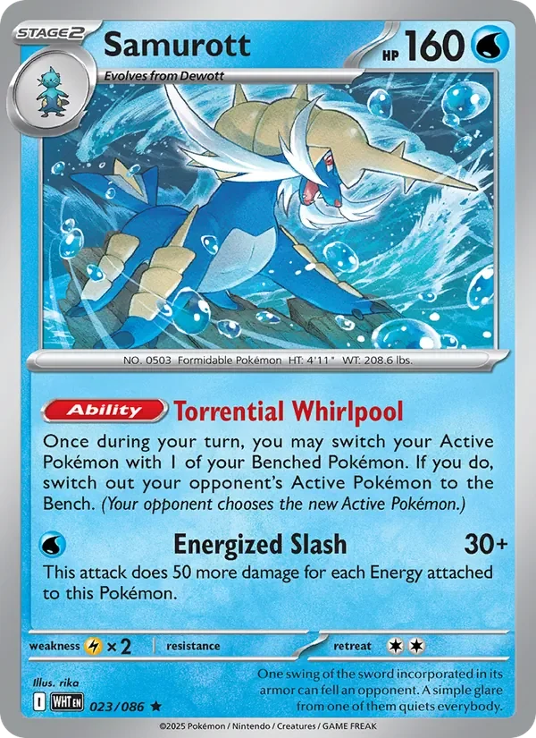 Samurott - Holo