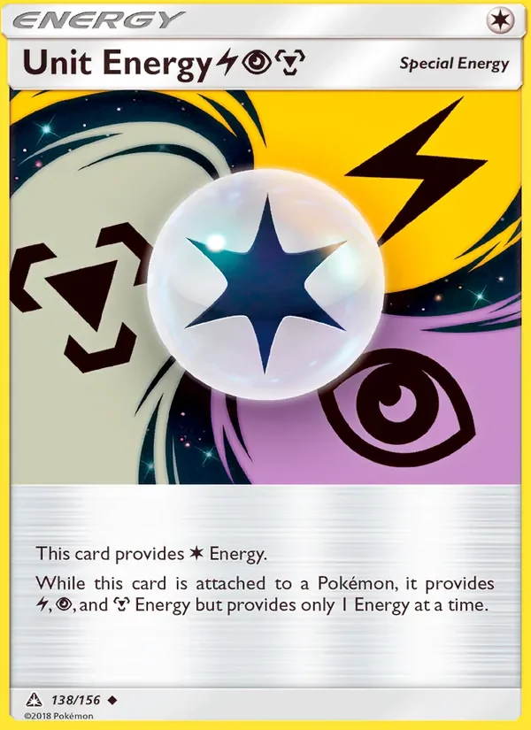 Unit Energy LightningPsychicMetal - Non-holo