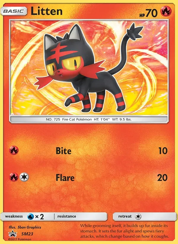 Litten - Non-holo