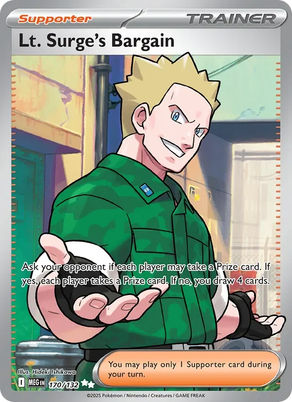 Lt. Surge's Bargain - Full Art