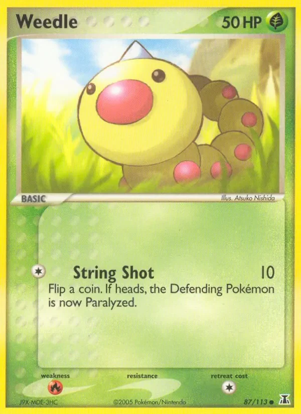 Weedle - Non-holo