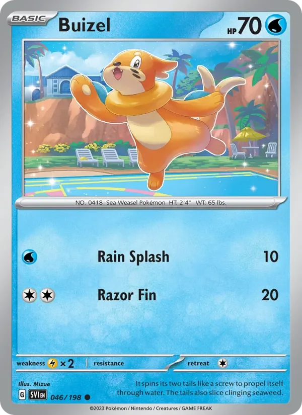 Buizel - Non-holo