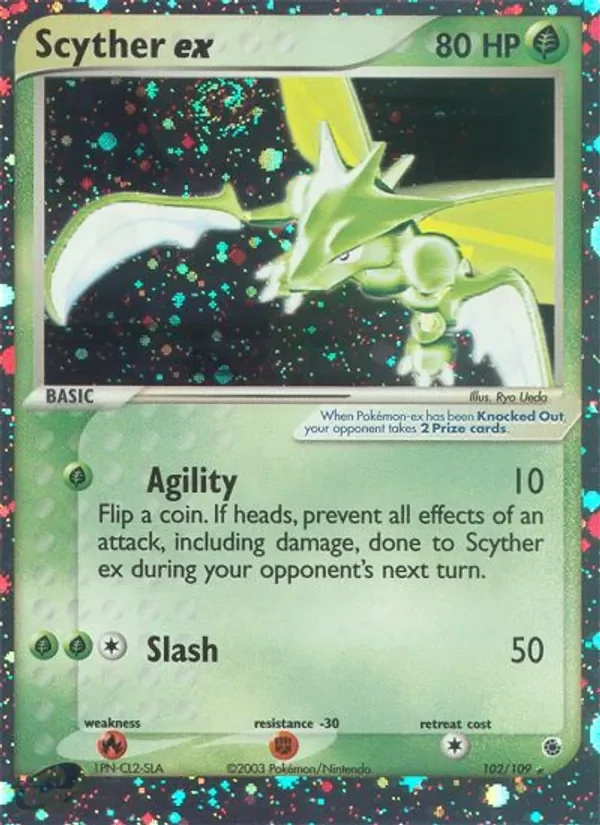Scyther ex - Holo