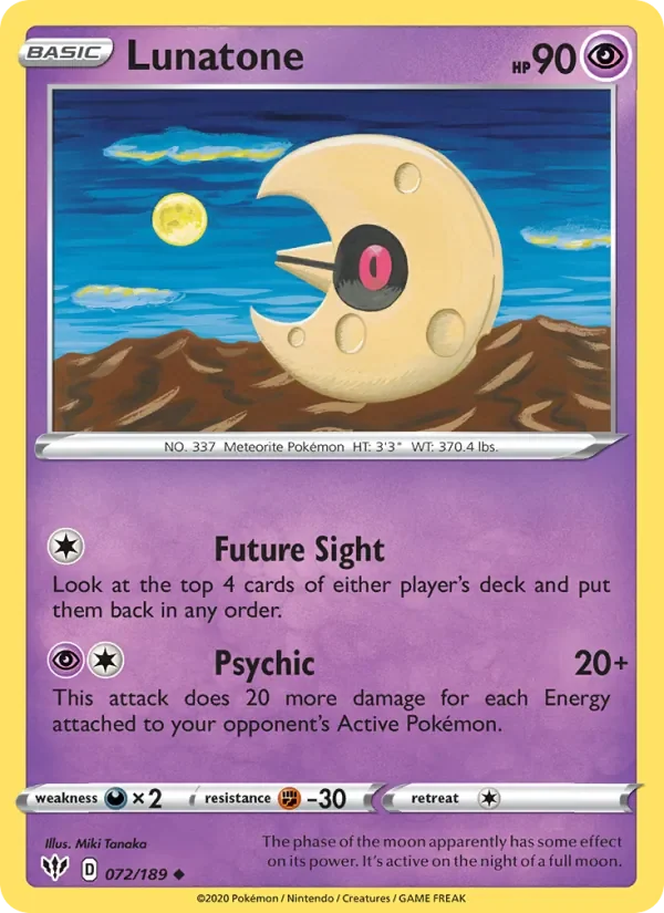 Lunatone - Non-holo