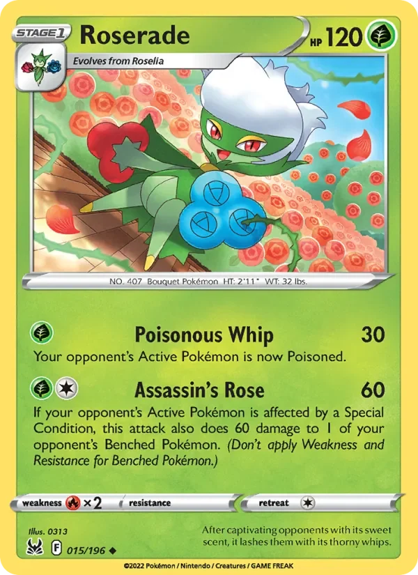 Roserade - Non-holo