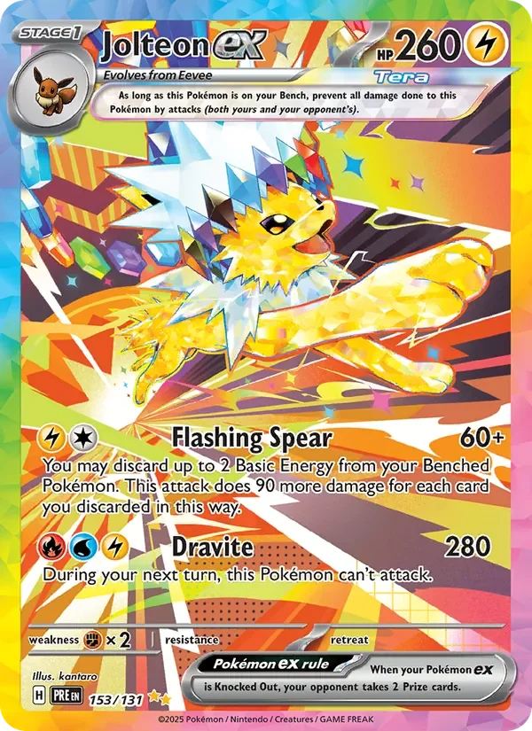 Jolteon ex - Full Art