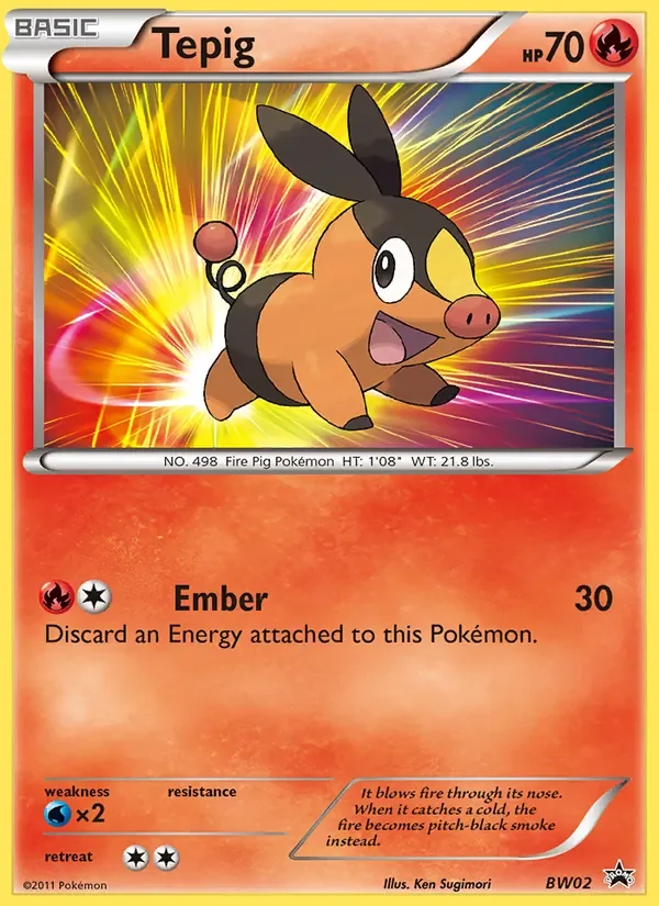Tepig - Non-holo